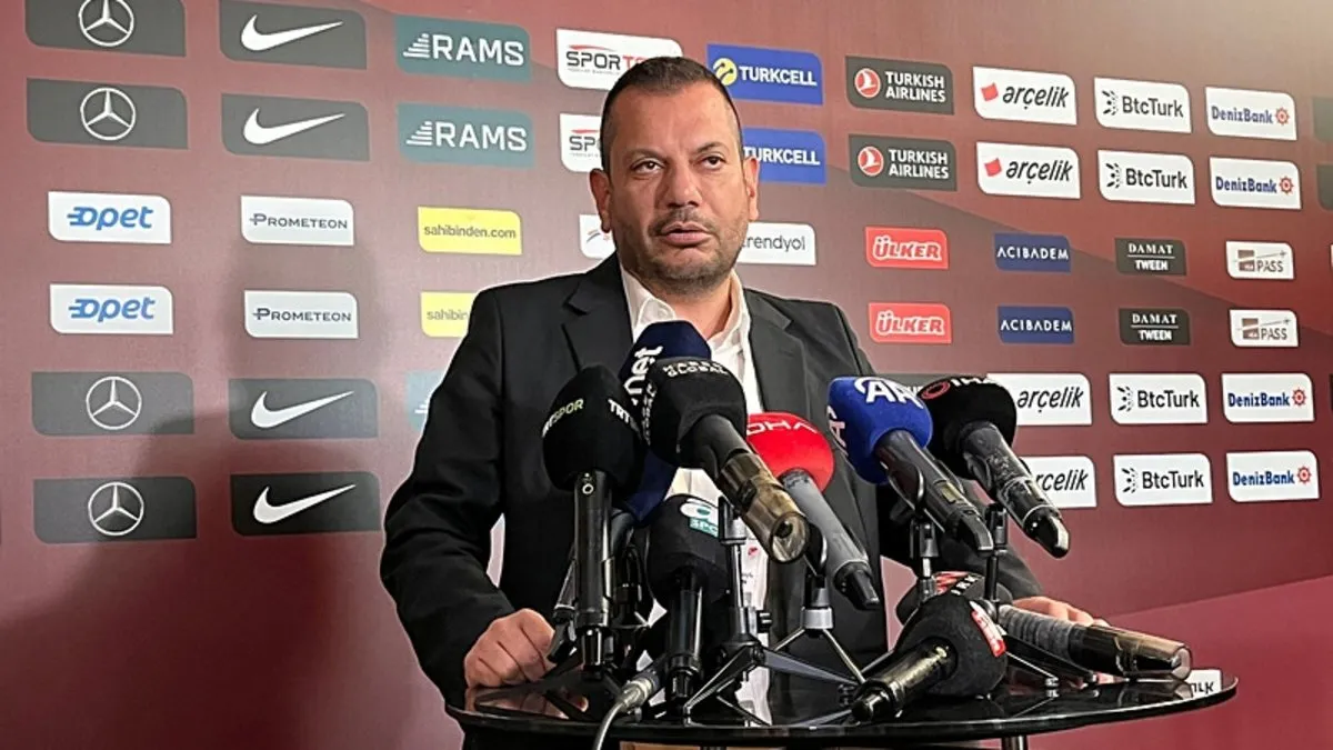 Ertuğrul Doğan: Türk futbolunda artık yeni bir dönem başladı