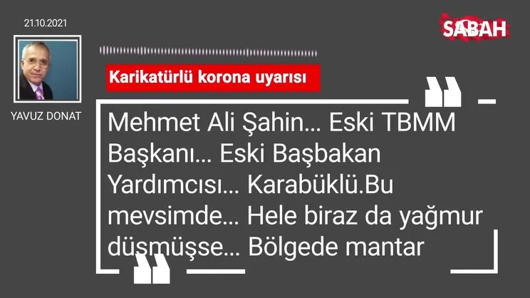 Yavuz Donat | Karikatürlü korona uyarısı