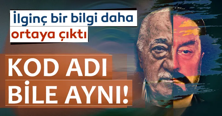Kod adları bile aynı çıktı! ‘DAYI’