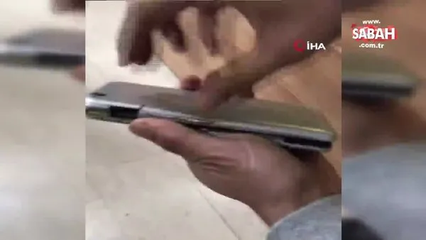 Şanlıurfa’da telefonun içinden uyuşturucu çıktı | Video