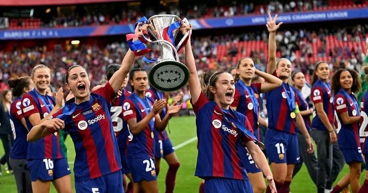 UEFA Kadınlar Şampiyonlar Ligi’nde kazanan Barcelona