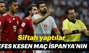 İspanya Dünya Kupası’nda İran’ı tek golle geçti