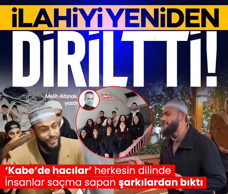 Kâbe’de hacılar