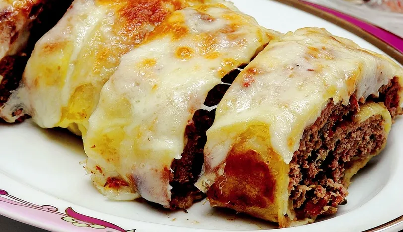 Kıymalı Rulo Börek