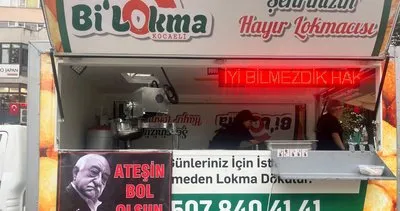 İzmitli esnaf, Gülen'in ölümü şerefine lokma dağıttı #kocaeli