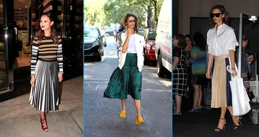 Pileli eteğin ünlü hali...