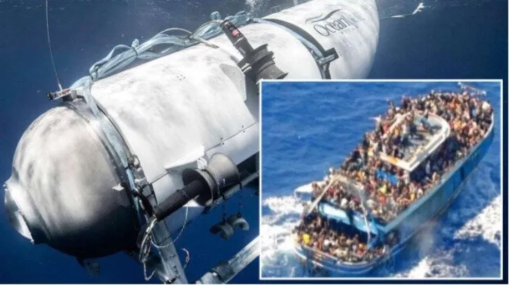 Batı’nın acımasız yüzü: Kayıp denizaltı kadar ilgi çekemediler! Titanik için harcanan bütçe kayıp 500 göçmene neden ayrılmadı?