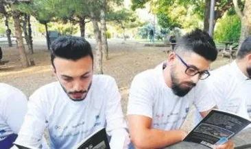 Kudüs’ün işgalini protesto için kitap okudular