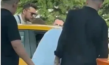 Tartıştığı taksi sürücüsünü yumrukladı: O anlar kamerada! #ankara