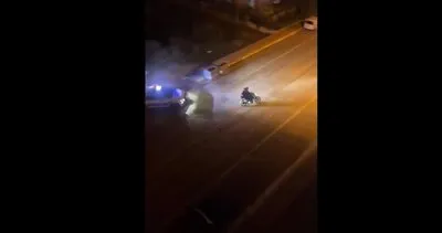 Kartepe'de olaylı gece! Polis kovaladı, motosiklet sürücüsü kaçtı #kocaeli