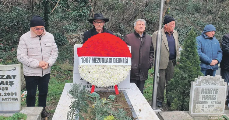 Şehide arkadaşlarından vefa