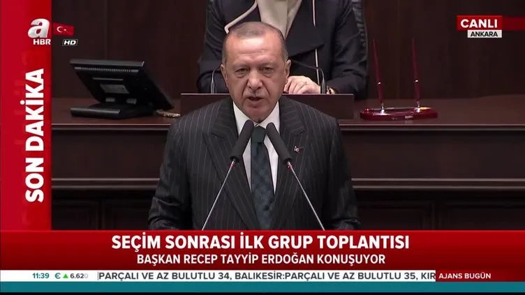 Cumhurbaşkanı Erdoğan