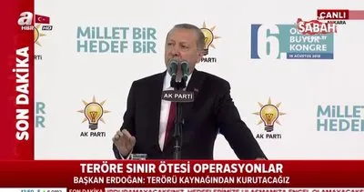 Cumhurbaşkanı Erdoğan, konuşmasını Peygamber Efendimiz’in Uhud duasından esinlenerek yaptığı dua ile bitirdi