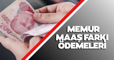 MEMUR MAAŞ FARKLARI ÖDEME GÜNLERİ 2024: Memur ve memur emeklisi maaş farkı ne zaman ödenecek, ayın kaçında?