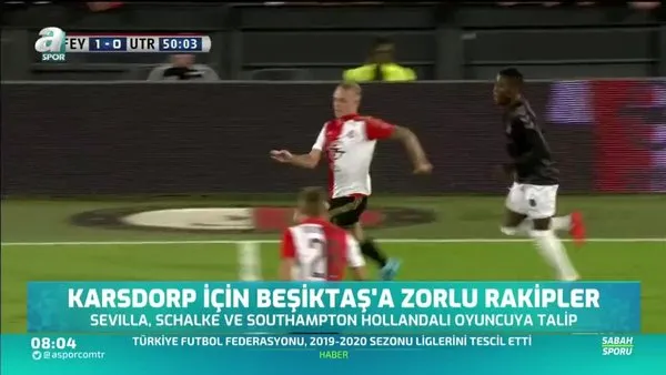 Karsdorp için Beşiktaş'a zorlu rakipler