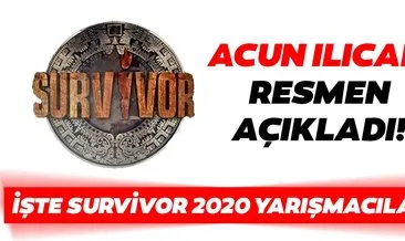 Son dakika haber! Acun Ilıcalı, Survivor 2020 yarışmacıları açıkladı! Survivor Ünlüler ve Gönüllüler takımında kimler yarışacak?