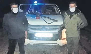 Kaçak tavşan avına cezai işlem