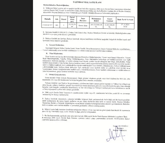 CHP’li belediye Beykoz’u peşkeş çekiyor! 3,5 milyar TL’lik tarım arazisi yok pahasına satıyor