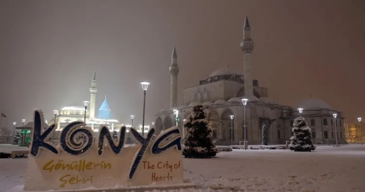 Konya’da eğitime kar engeli