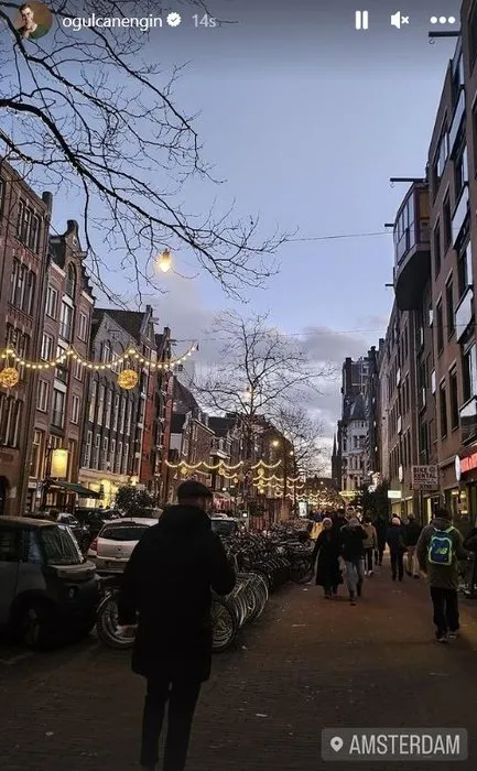 İlayda Alişan ile Oğulcan Engin’den Amsterdam sokaklarından aşk pozları! Çok şanslısın kayınvaliden Seda Sayan olacak