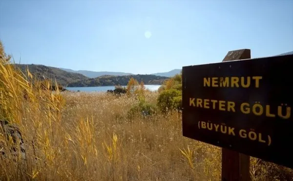 Türkiye'nin en büyük krater gölü