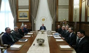 Cumhurbaşkanı Erdoğan, YİK toplantısına başkanlık etti