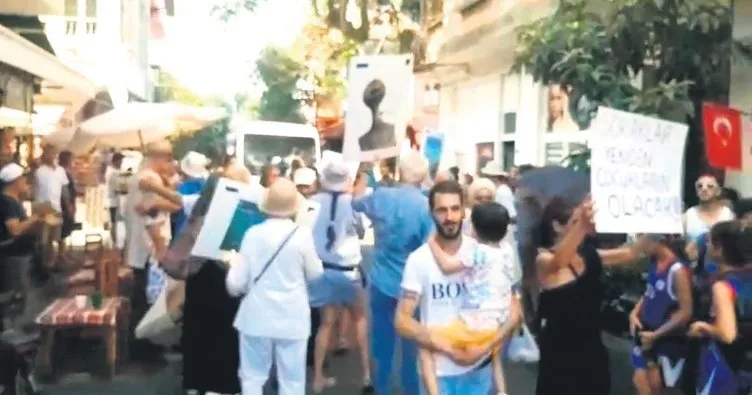 ‘Azmanbüsler’e davul-zurnalı protesto