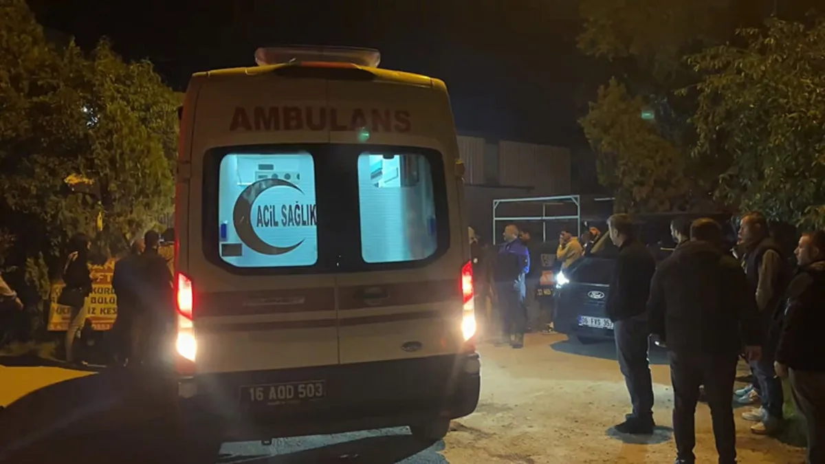 Bursa'da korkunç iş kazası: Demir bloğun altında kalan genç hayatını kaybetti