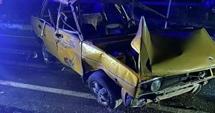 Antalya’da otomobil devrildi: 2 ölü, 4 yaralı