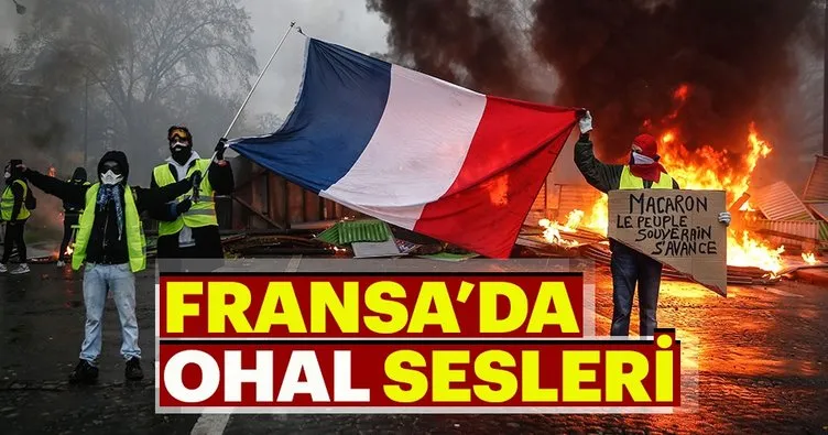 Fransa’da OHAL sesleri