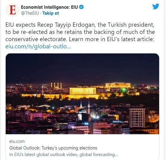 The Economist’ten Türkiye yorumu: Seçimleri Erdoğan kazanacak!