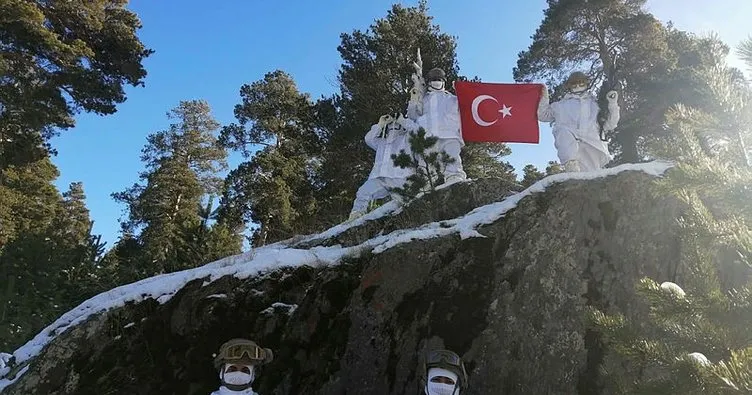 Ardahan’da Eren Kış-9 Şehit Jandarma Er Cevdet Çelenk operasyonu