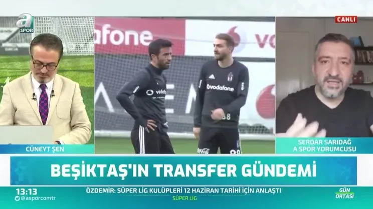 Caner Erkin ve Gökhan Gönül Beşiktaş'ta kalacak mı? Canlı yayında açıkladı