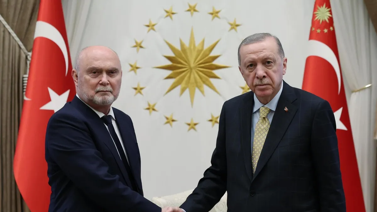 Başkan Erdoğan AGİT Genel Sekreteri Sinirlioğlu'nu kabul etti Başkan Erdoğan AGİT Genel Sekreteri Sinirlioğlu'nu kabul etti