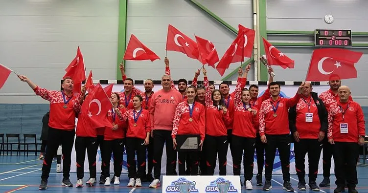 Kadın Goalball Milli Takımı, 4’üncü kez Avrupa Şampiyonu oldu