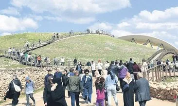 Göbeklitepe’ye ziyaretçi akını #sanliurfa