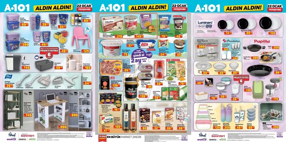 A101 AKTÜEL YENİ HAFTA! 18 Ocak A101 indirimleri: Saç maşası, çay makinesi, buharlı temizleyici, baskül...