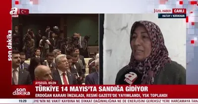 Hataylı depremzede Ayşegül Bilen, Başkan Erdoğan’la görüşmesini anlattı | Video