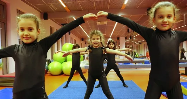 Başakşehir’de çocuklara ücretsiz jimnastik eğitimi veriliyor