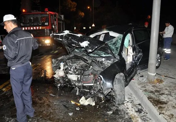 Bakırköy’de feci kaza