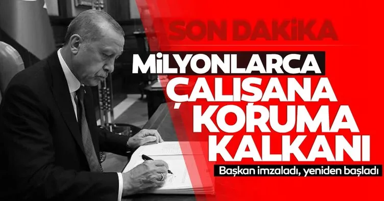 Son dakika haberi: Milyonlarca çalışana müjde! Başkan Erdoğan imzaladı, resmen başladı...