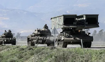 Suriye sınırında obüs hareketliliği