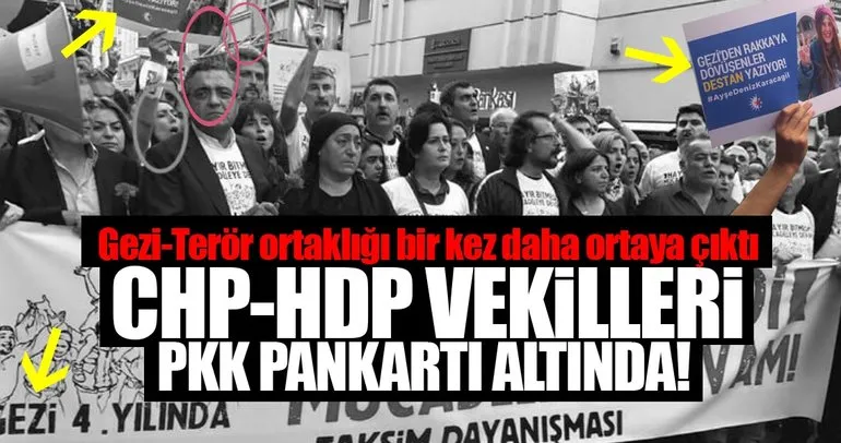 Gezi’nin PKK’lı teröristini anmaya CHP ve HDP’li vekiller birlikte katıldı