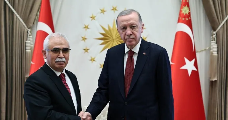 Erdoğan, AYM Başkanı Özkaya’yı kabul etti