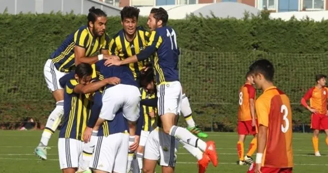 U21 derbisinde Fenerbahçe, Galatasaray’a fark attı