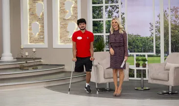 Ampute Milli Takım Oyuncusu Barış Telli Esra Erol’a konuk oldu