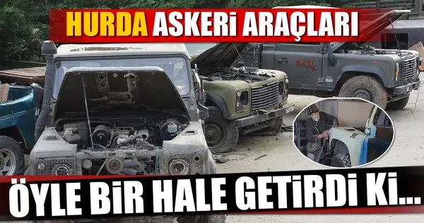 Eski askeri araçlar yeniden ekonomiye kazandırılıyor!