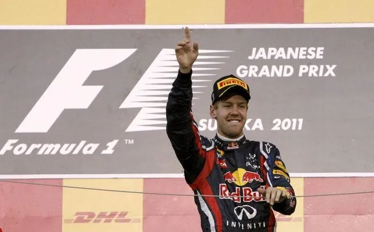Şampiyon Vettel