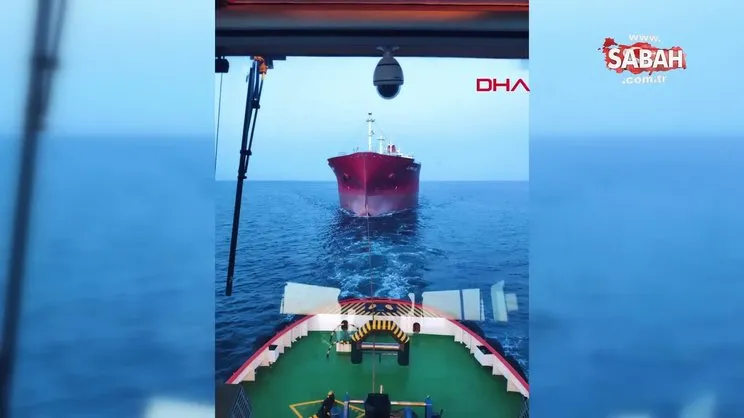 Marmara Denizi'nde tanker arızası!