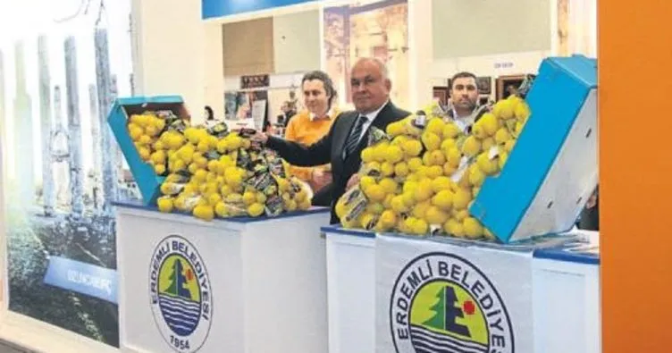Belediyeden fuara katılanlara 10 ton limon